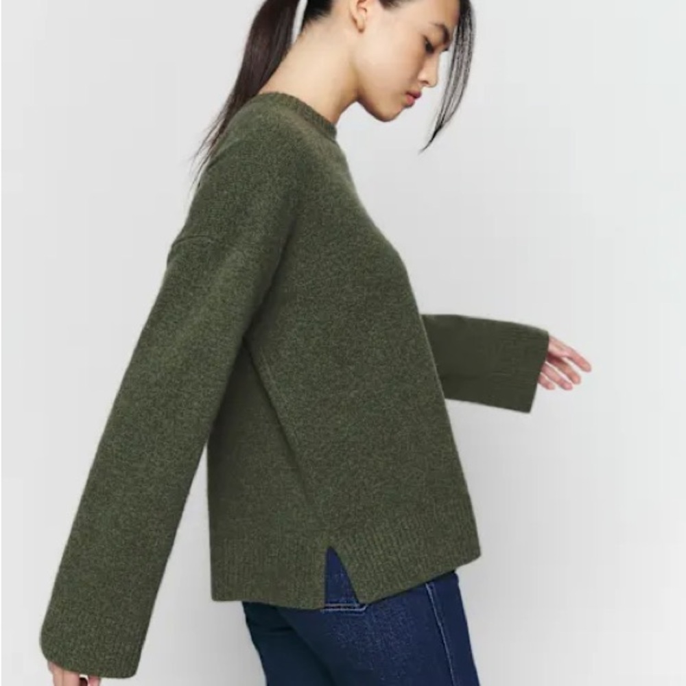 Reformation Enda Regenerative Wool Sweater
